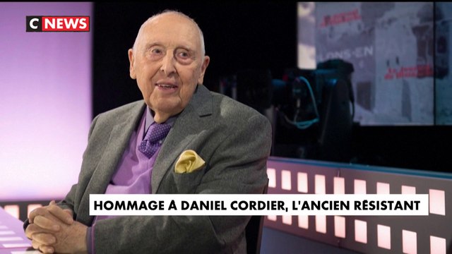 Hommage à Daniel Cordier, ancien résistant