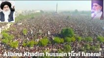 Allama Khadim Hussain rizvi Namaz e janaza | Biggest namaz e janaza of history