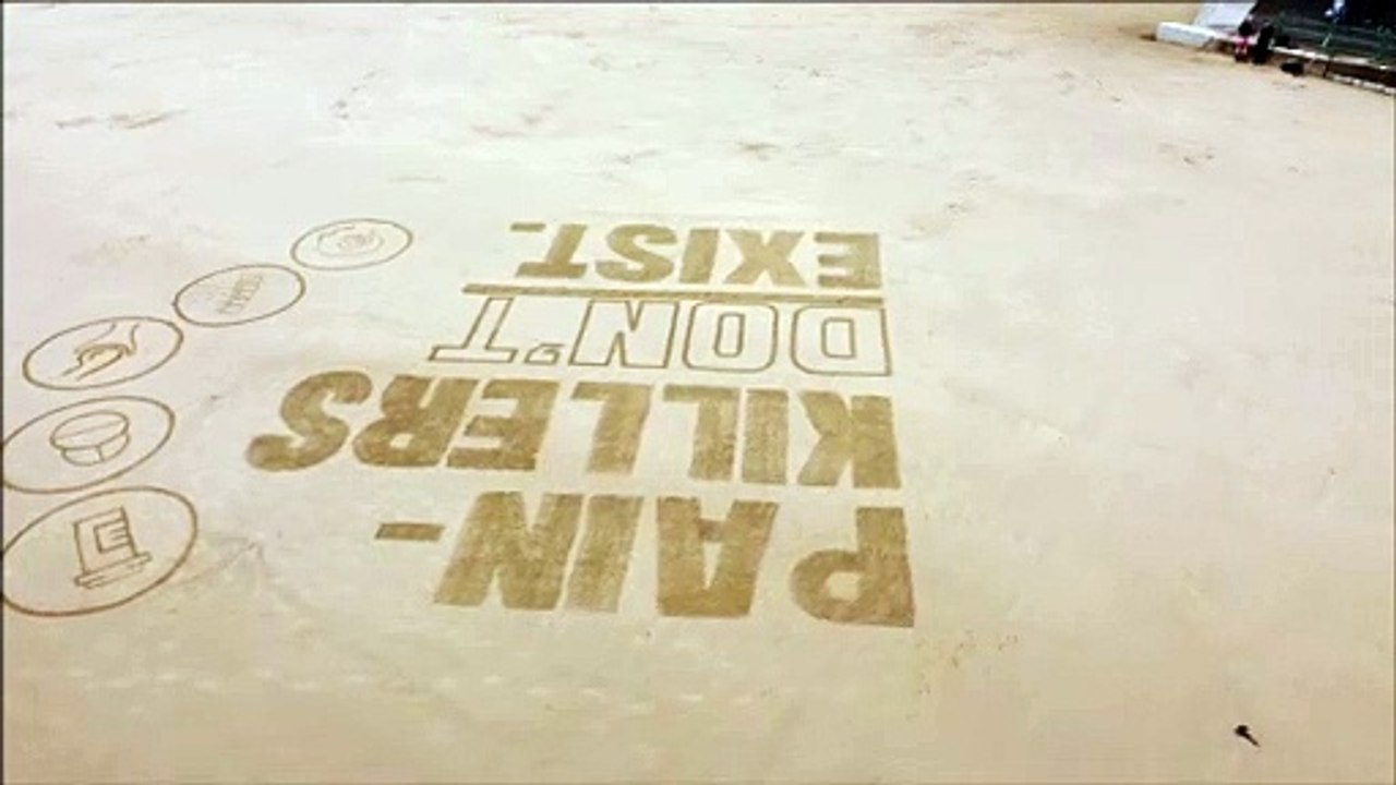 A life-saving message has been shared on Sunderland’s coastline as it continues to tackle its title of ‘Painkiller Capital’.