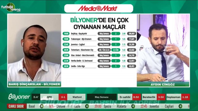 Barıç Dinçarslan, Beşiktaş - Başakşehir maçı için tahminini yaptı
