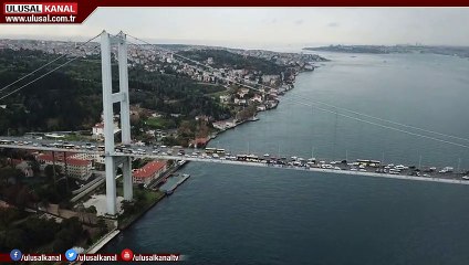 15 Temmuz Şehitler Köprüsü'nde işten çıkarılma eylemi