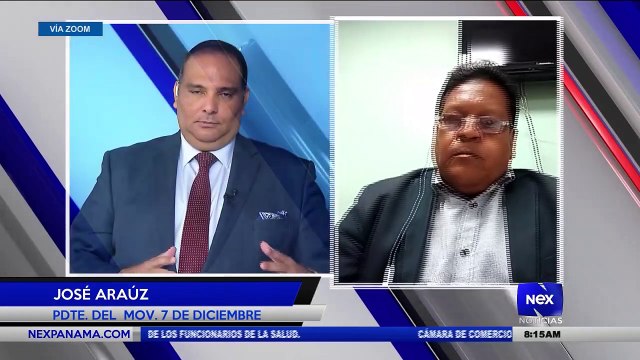 Entrevista a José Araúz, Presidente del Movimiento 7 de Diciembre - Nex Noticias