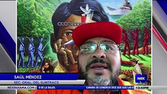 Entrevista a Saúl Méndez, secretario general del Suntracs - Nex Noticias