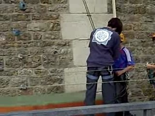 Escalade aux murs de Paris