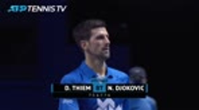 Thiem edges Djokovic in tense semi