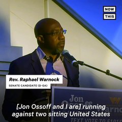 Rev. Raphael Warnock Shuts Down 'Lock Him Up' Chant