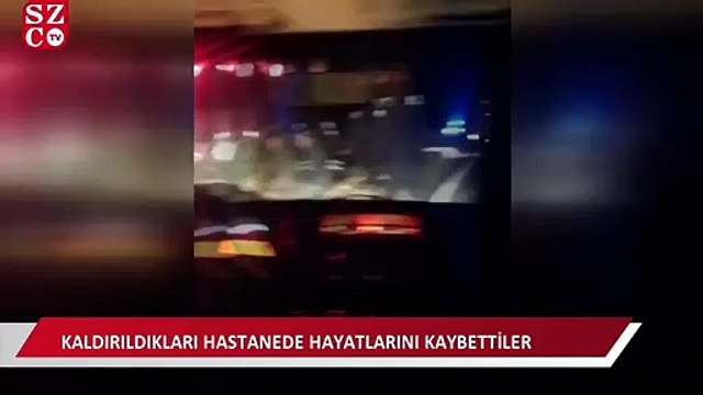 Yeni evli çift, trafik kazasında can verdi