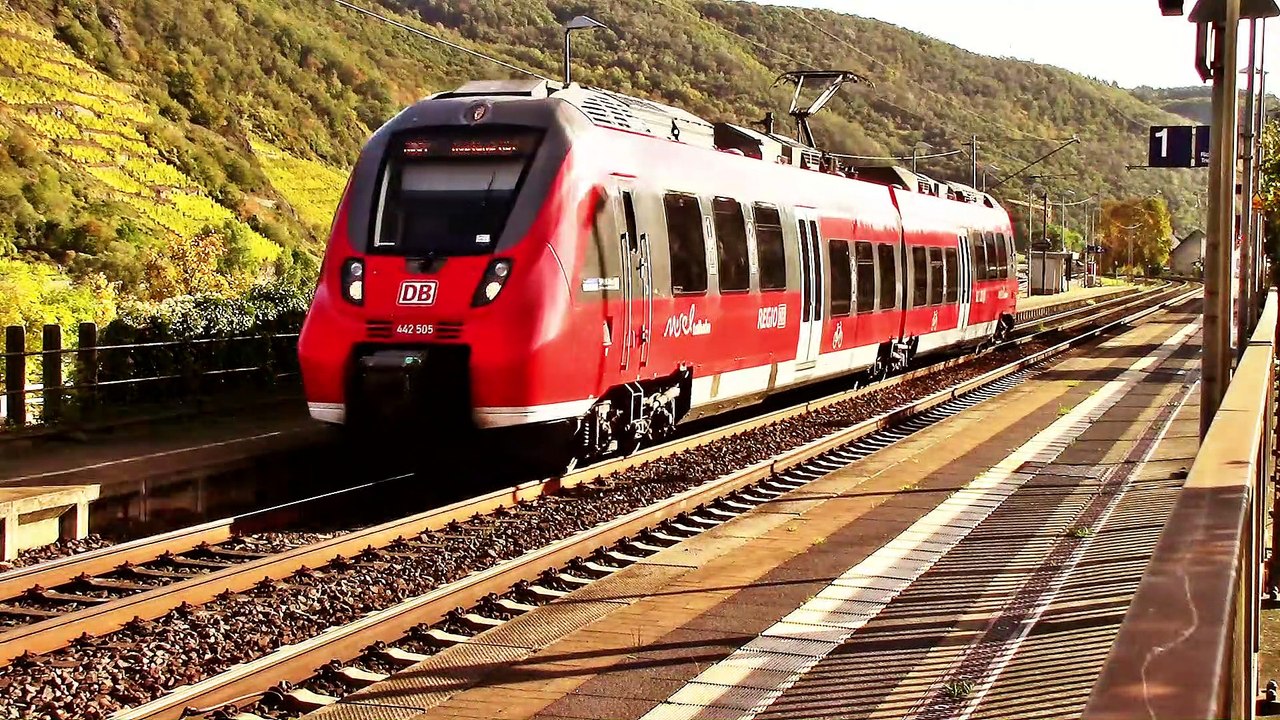 Der Bahnhof in Lehmen