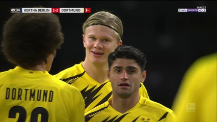 L'incroyable Haaland met deux buts en deux minutes !