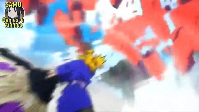 Naruto e Sasuke VS Momoshiki - Batalha épica de Uzumaki e Uchiha - Minato e Jiraya são lembrados