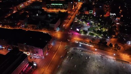 Kocaeli sokağa çıkma kısıtlaması ile sessizliğe büründü