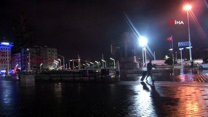 İstiklal Caddesi’nde korona virüs sessizliği