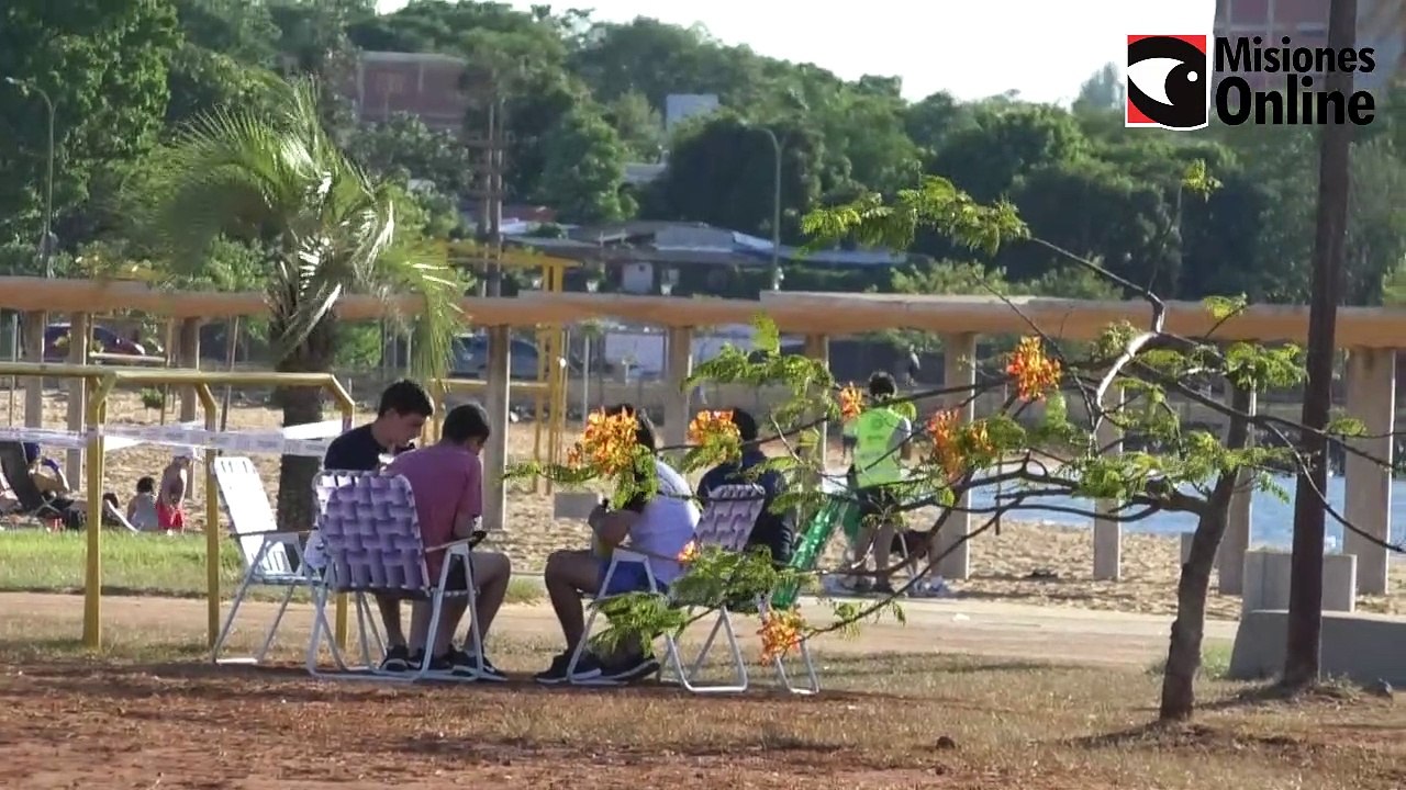 En calor se hizo sentir y los misioneros combatieron las altas temperaturas con actividades deportivas