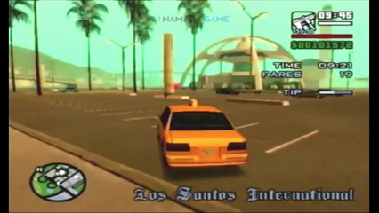 Grand Theft Auto: San Andreas (GTA SA) Misi Sampingan Taxi Driver - PS2 | Namatin Game