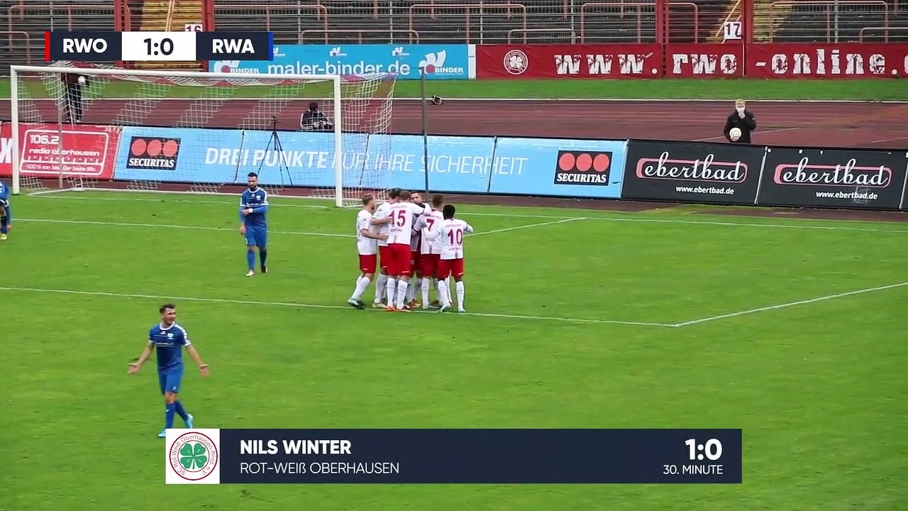Duell der Interimstrainer | Rot-Weiss Oberhausen – Rot Weiss Ahlen (16. Spieltag, Regionalliga West)