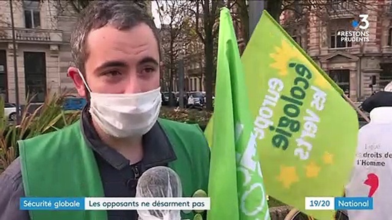 Loi "sécurité globale" : des milliers de manifestants protestent contre l’article 24