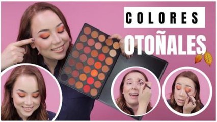 Tutorial de maquillaje inspirado en colores otoñales