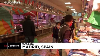 Madrid market's makeover after street festival moves due to COVID-19