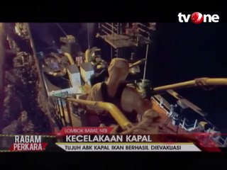 Download Video: Ditabrak Kapal Tanker, 7 ABK Kapal Pencari Ikan Selamat