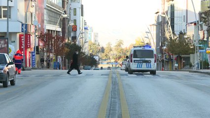ERZURUM - Doğu'da sokağa çıkma kısıtlamasına uyuluyor