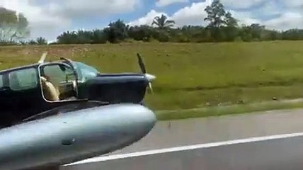 Light aircraft makes emergency landing on PLUS Highway in Johor