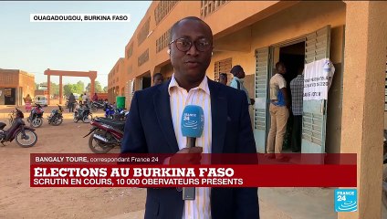 Présidentielle au Burkina : "l'ouverture des bureaux de vote s'est faite dans le came"