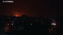 Israel bombardea objetivos de Hamás en Gaza tras el disparo de un cohete