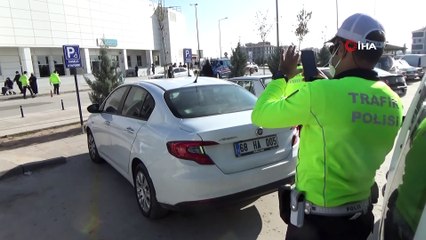 Aksaray’da engelli park yeri işgaline af yok