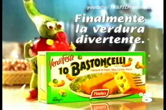 VERDIFESTE Findus - bastoncelli Findus - spot 1995