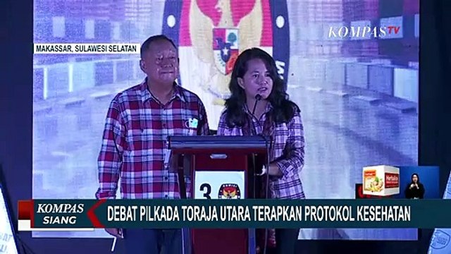 Jelang Pilkada 2020, KPU Gelar Debat Publik Calon Bupati dan Wakil Bupati Toraja Utara