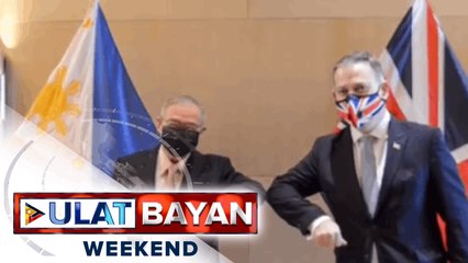 UK Minister at DFA Sec. Locsin, nagpulong hinggil sa ekonomiya at COVID-19 vaccine