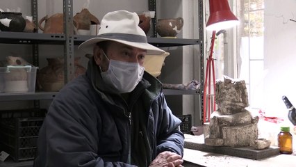 KAYSERİ - Kültepe'de Eski Tunç Çağı'na ait tanrıça heykeli bulundu