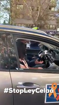 Casado, Ayuso y Almeida, en la manifestación en Madrid contra la Ley Celaá