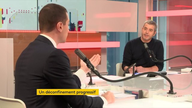 Jordan Bardella : On a le sentiment d'une gestion au doigt mouillé. (...) Huit mètres carrés par personne, c'est du délire !