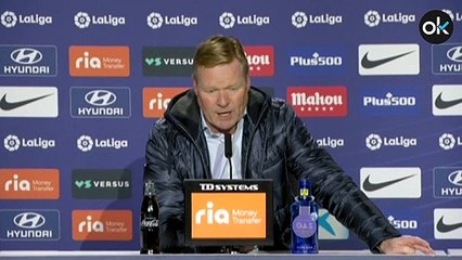 Koeman: "Me preocupa que haya poca gente en algunas posiciones"