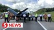 Pilots make emergency landing on highway near Kulai