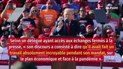 G20 : brève apparition de Donald Trump, avant sa partie de golf