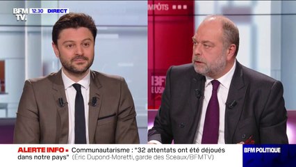 Éric Dupond-Moretti: "Je souhaite que la justice soit filmée"