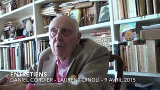 Entretiens Daniel Cordier - Laurent Dingli 1