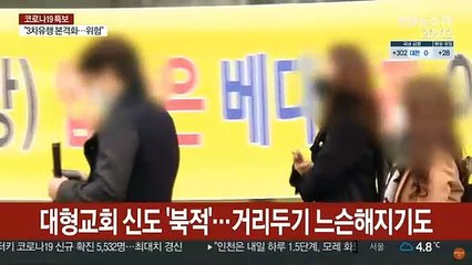 마스크 쓰고 대면예배…종교시설 다시 긴장