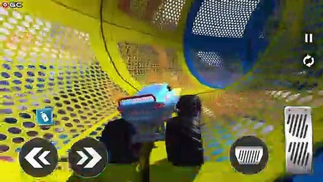 Monster Truck Games Mega ramp Impossible Tracks - 4x4 Stunts Truck Driver - Android GamePlay #2