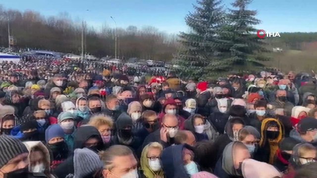 - Belarus'taki hükümet karşıtı protestolarda 80 kişi gözaltına alındı
