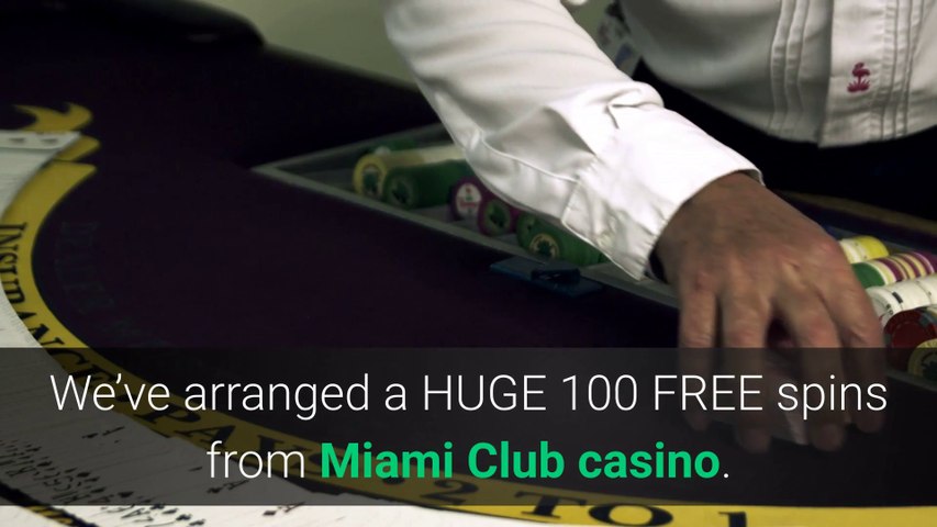 Miami Club Casino 100 free spins no deposit bonus codes - US Friendly instant play and mobile