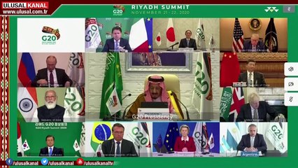 G-20'de gündem koronavirüs