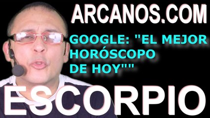 ESCORPIO - Horóscopo ARCANOS.COM 22 al 28 de noviembre de 2020 - Semana 48
