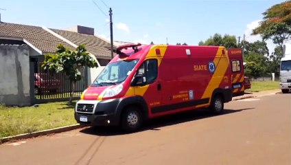 Homem fica ferido ao cair de escada no Bairro Pacaembu