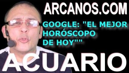 ACUARIO - Horóscopo ARCANOS.COM 22 al 28 de noviembre de 2020 - Semana 48
