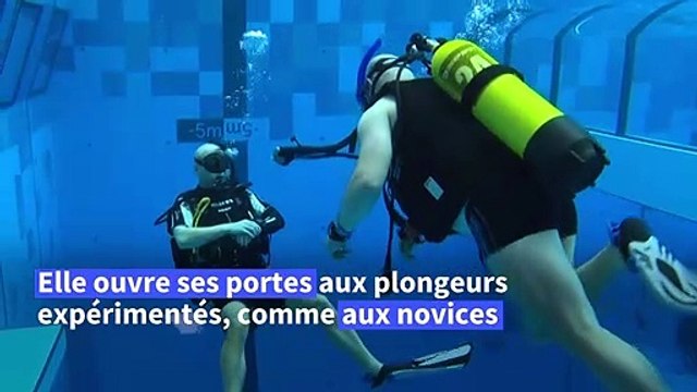 Pologne: la piscine la plus profonde du monde ouvre aux amateurs de plongée