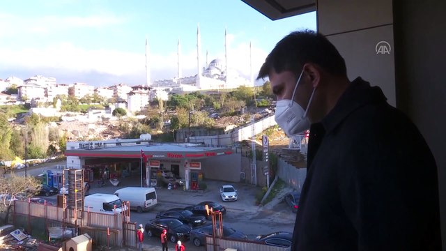 İSTANBUL - Kurum, Kirazlıtepe Mahallesi Çamlıca Camii Kentsel Dönüşüm Alanında incelemelerde bulundu