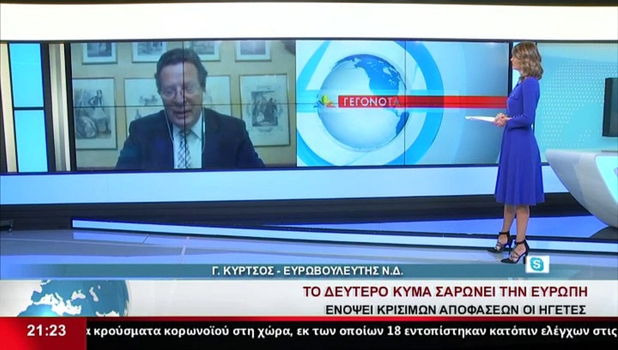 Ο Ευρωβουλευτής Ν.Δ., Γιώργος Κύρτσος, στο Star...